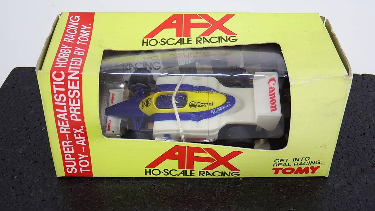 AFX HOスケール　スロットカー ウイリアムズホンダFW10 ① AFX HOスケール スロットカー ウイリアムズホンダFW10 ① - メルカリ